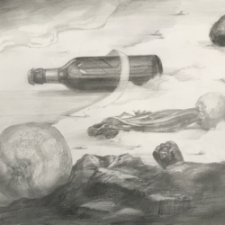【290点/300点】2022年度多摩美術大学絵画学科日本画専攻合格者再現作品 【高得点合格!】2022年度多摩美術大学絵画学科日本画専攻300点満点中290点獲得現役合格者再現作品(鉛筆デッサン)