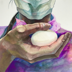 【290点/300点】2022年度多摩美術大学絵画学科日本画専攻合格者再現作品 【高得点合格!】2022年度多摩美術大学絵画学科日本画専攻300点満点中290点獲得合格者作品