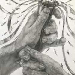 2024年度多摩美術大学グラフィックデザイン学科合格者入試再現作品(デッサン) 2024年度多摩美術大学グラフィックデザイン学科合格者入試再現作品(デッサン)